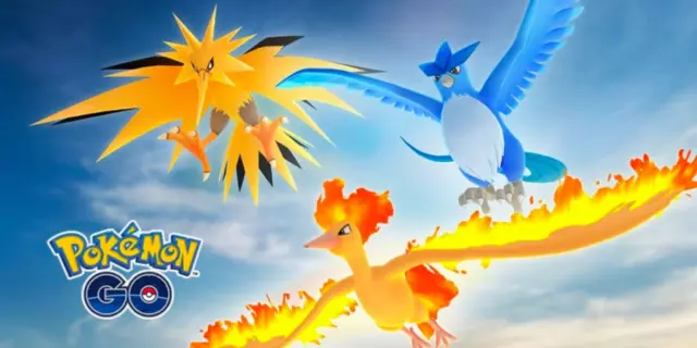 Pokémon Go - Moltres, Zapdos, Articuno Galar *Mini PTC*