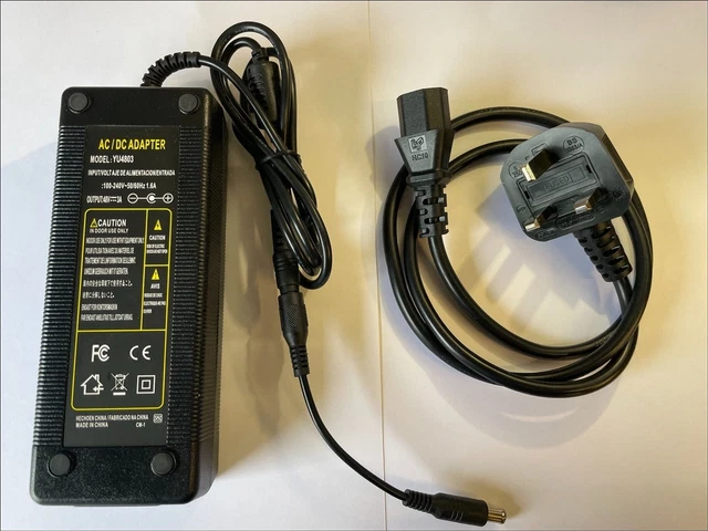 UK Plug 12V 2.5A 2500mA AC-DC Switching Adaptor Power Supply PSU 5.5mm x 2.1mm