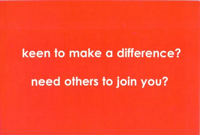 V10705 Australia Avant Card #10705 Make a Difference postcard