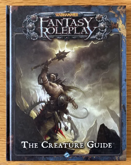Warhammer Fantasy Roleplay The Creature Guide RPG Fantasy Flight Games Workshop