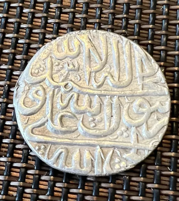 AFSHARID ADIL SHAH, ABBASI SlLVER COlN, 1160AH, GHAZVIN MINT,1747AD 22mm- 4.9gm.