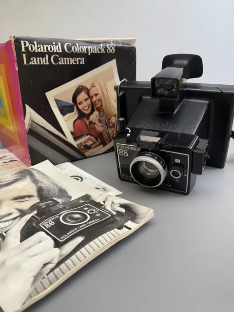 Polaroid Colorpack 88 Appareil Photo instantané Vintage