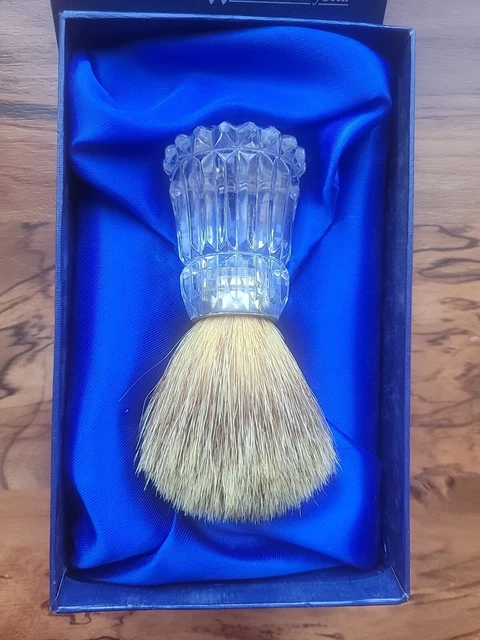 Waterford Crystal SHAVING BRUSH - Used in Original Box -