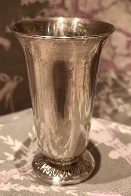 PIERRE MAEGHT PARIS - petit vase ou verre à liqueur en argent poinçon minerve EUR 32,00 - PicClick FR