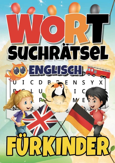 Fließend In Wort Und Schrift Englisch WORT SUCHRÄTSEL ENGLISCH Für Kinder | Sommer Melanie | Englisch