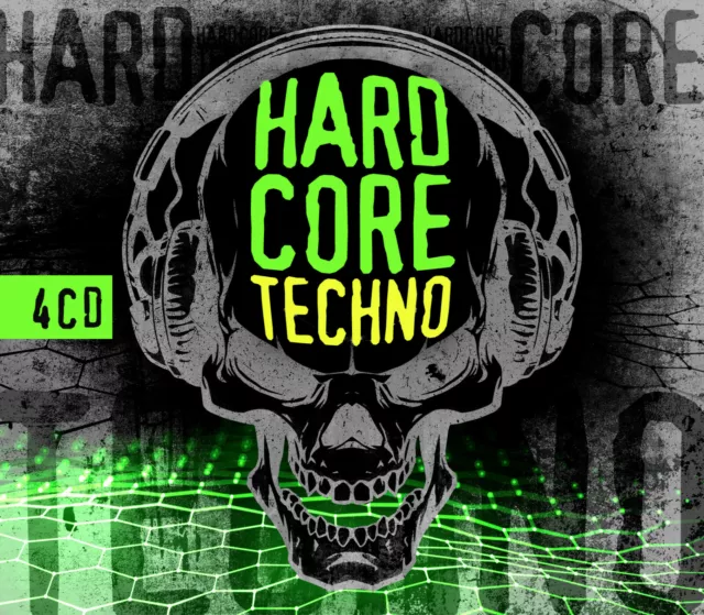 CD Hardcore Techno D'Artistes Divers 4CDs