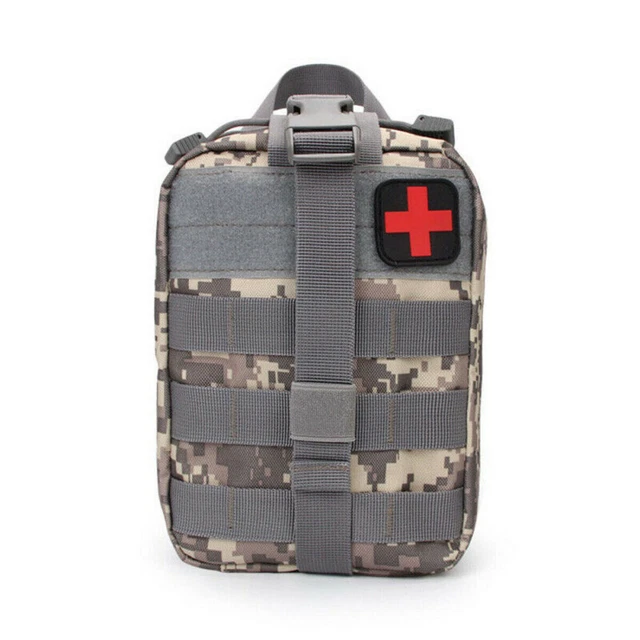 First Aid Kit Tactical Molle Medical Pouch Outdoor Emergency Survival Bag Pack
