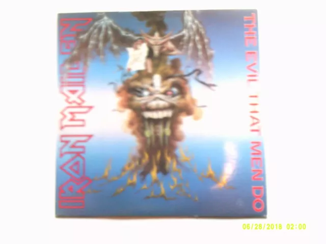 Iron Maiden The Evil That Men Do (MINT 45) 1988 em64