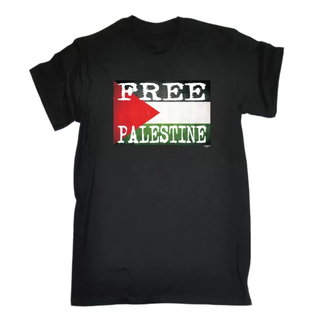 Mens Premium Cotton T-Shirt tee TShirt - Palestine Flag Gift Gifts T Shirts