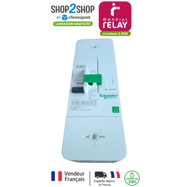 Combiné disjoncteur + télérupteur 16A Schneider Resi9 XE | Telerupteur