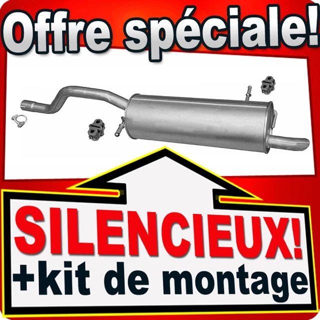 Système D'échappement Complet Pour Citroën Berlingo II Peugeot Partner II 1.6 90/109CH - Neuf Avec Garantie 30 Mois