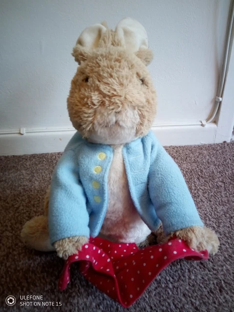FULLY WORKING PETER Rabbit peek a boo interactive soft toy £21.48 ...