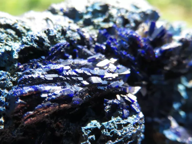 Minerali *** AZZURRITE BLU in CRISTALLI su MATRICE China