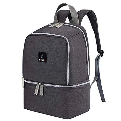 Breast Pump Bag Backpack - Cooler and Moistureproof Bag Double Layer for Moth...