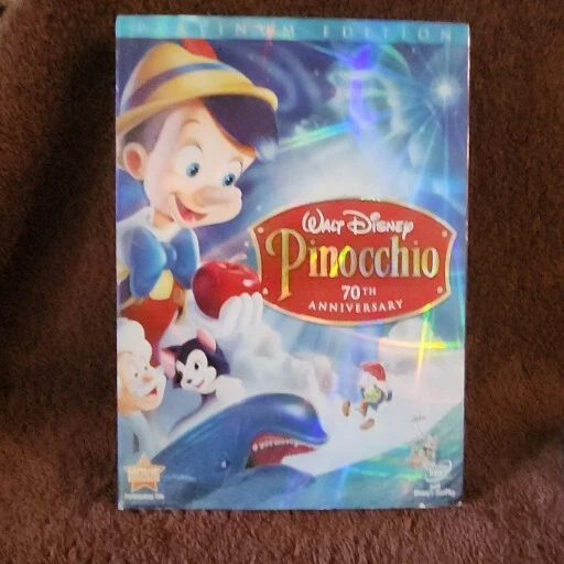 Pinocchio (DVD, 2009, 2-Disc Set, 70th Anniversary Platinum Edition)