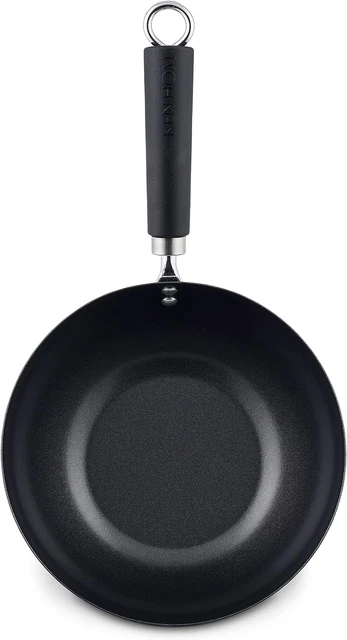 Ken Hom KH420001 Piastrelle a induzione antiaderenti in acciaio al carbonio mini wok 20 cm eccellenza