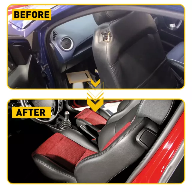 Passenger & Driver Side Fit Ford Fiesta MK6 Front Seat Tilt Handle Clip Holder