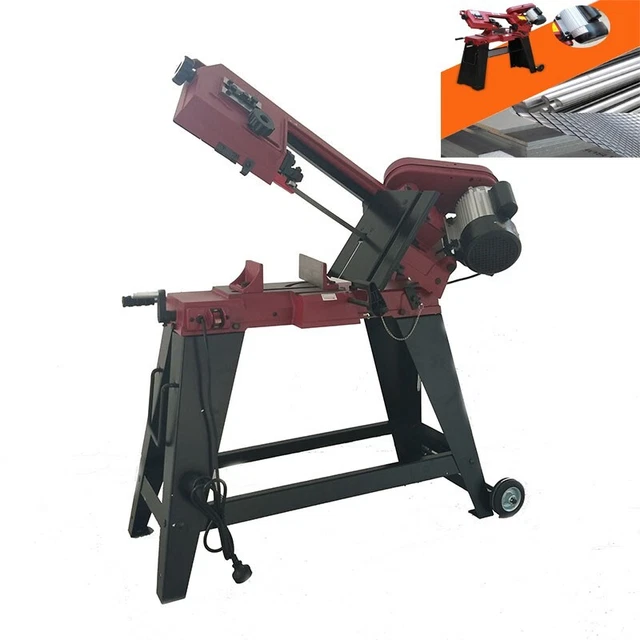 Metal & Woodworking Sawing Machine Band Saws 220V 4.5" Vertical & Horizontal