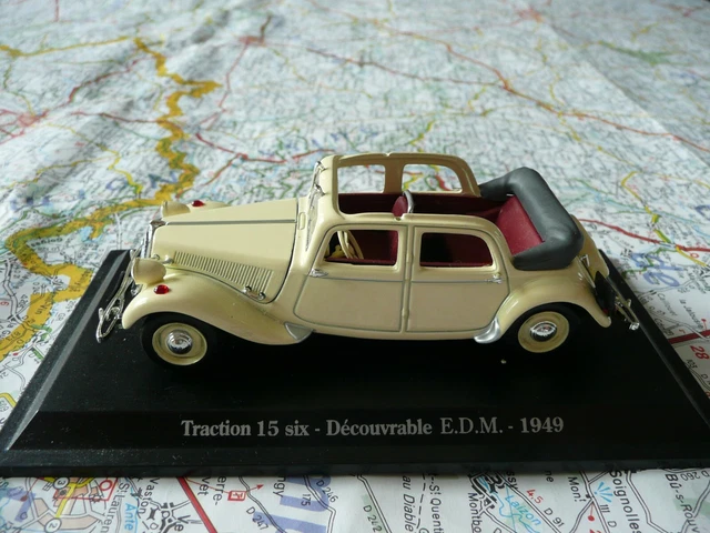 Citroen 15 Six Famille Norev 1/43 - Etoile Auto49