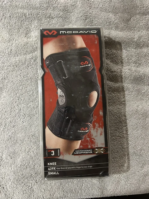 McDavid Knee Brace w/ Polycentric Hinges & Cross Straps 429X Level 3 Small