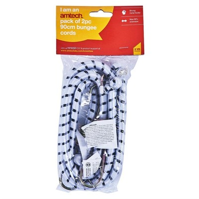 Amtech 91.4cm Corda Elastica Con Moschettone Clip AMTECH 