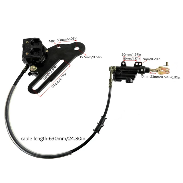 rear hydraulic brake