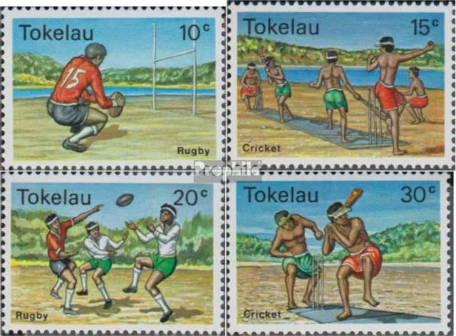 Tokelau 62-65 Volume 1979 completeett mint/MNH 1979 Ball Games