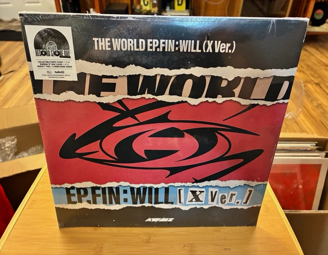 ATEEZ THE WORLD EP.FIN : WILL (X Ver.) RSD 2024 Sealed 12