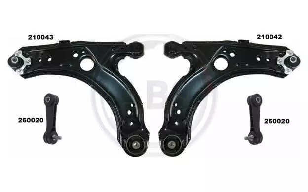 A.B.S. Triangle Bras de Suspension pour VOLKSWAGEN GOLF NEW BEETLE BORA 219905