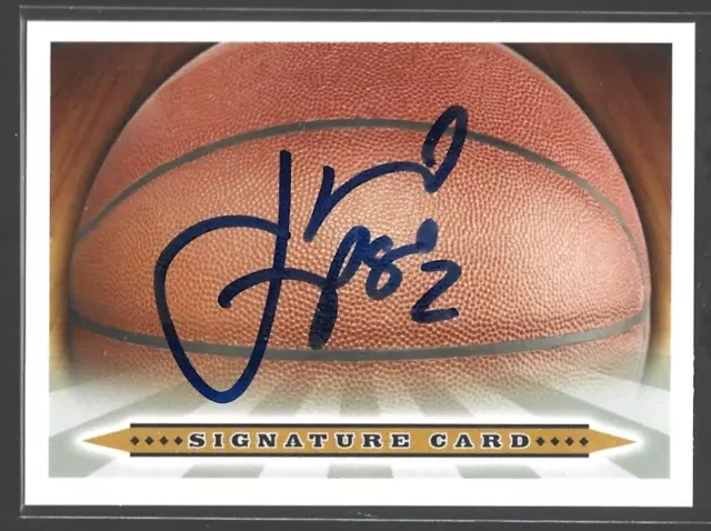 Jannero Pargo-Chicago Bulls- Autographed Basketball Signature Card
