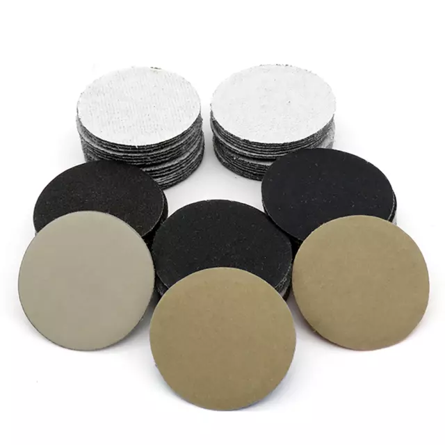 2"(50mm) Hook and Loop Sanding Disc 60#-10000# Grit Wet/Dry Sandpaper Pads