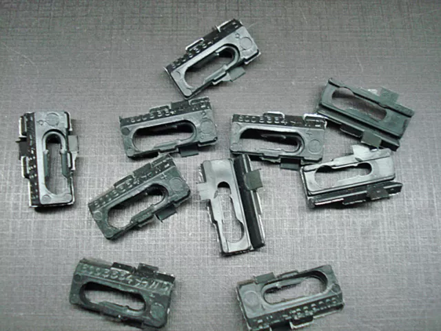 10pc Dodge Chrysler Plymouth station wagon tail gate moulding clips NORS 6003334