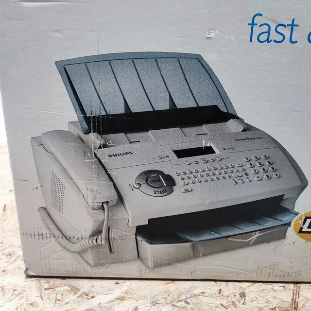 Philips Laserfax LPF 855 Fax ,Telefon Kopierer Scanner SMS Faxgerät Neu OVP