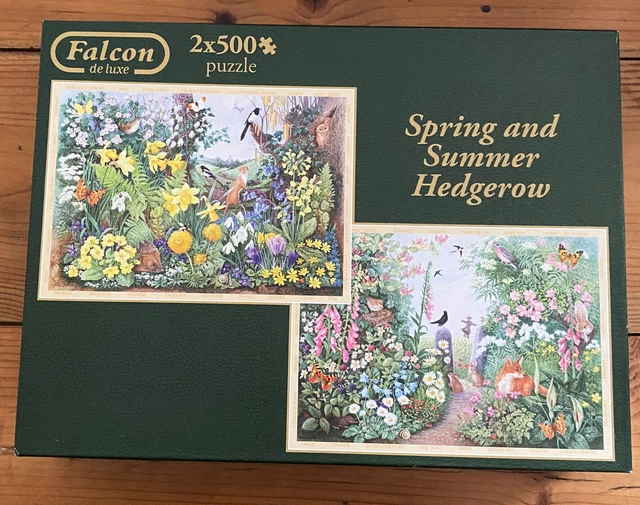 Puzzle Falcon De Luxe 1000 Pezzi - Country Diary 4 Seasons - Edizione Da Collezione, 68x49 Cm - 5
