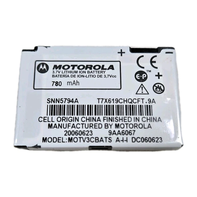 Batteria Motorola SNN5705C Per Walkie Talkie I730, I560, I265, I850 E Altri - Mai Usata Batteria Motorola SNN5705C Per Walkie Talkie I730, I560, I265, I850 E Altri - Mai Usata