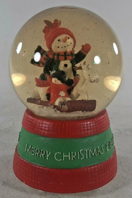 Globo de nieve musical de Navidad Let It Snow
