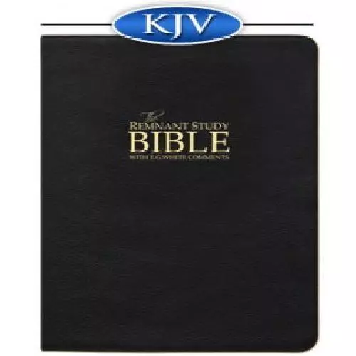 Remnant Study Bible KJV (Genuine Top-grain Leather Black) KING JAMES VERSION