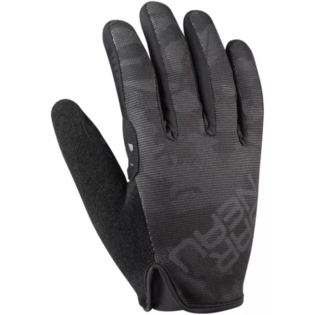 Louis Garneau Ditch Women's Gloves - Black - Full Finger - Large 1482005-020-LG