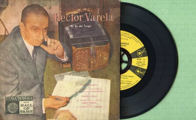 HECTOR VARELA / As Del Tango / COLUMBIA HOF-11 Pressing Argentina 19?? EP EX+