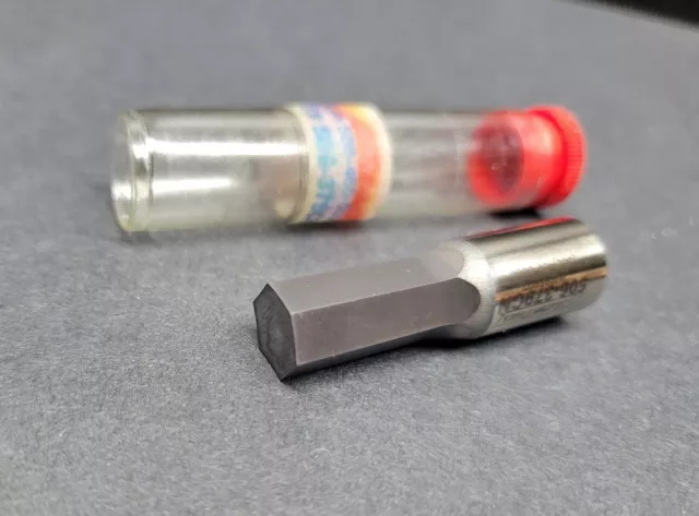 SLATER USA! ⅜" Carbide Hex Rotary Broach ½" Shank Dia. Hexagon Mill Machinist