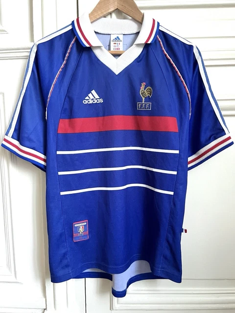 Maillot Foot Retro Et Vintage - Equipe De France Domicile 2000 Xl