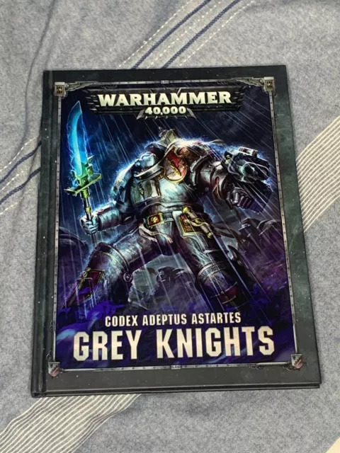 Warhammer 40k Codex Adeptus Astartes  Grey Knights 8th Edition - Hardback