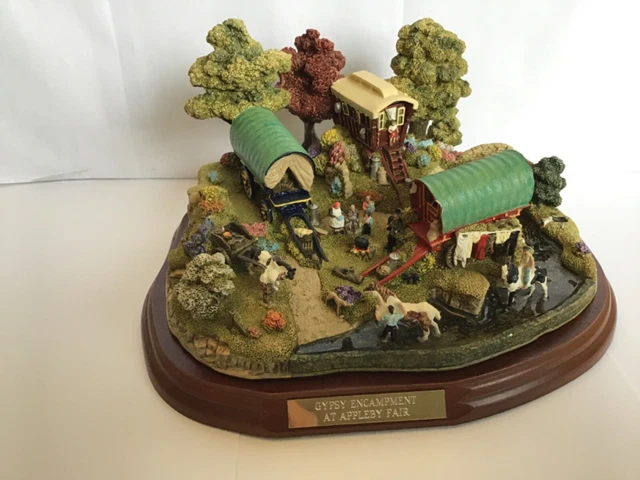 VERY RARE LILLIPUT Lane Gypsy Encampment At Appleby Fair Limited
