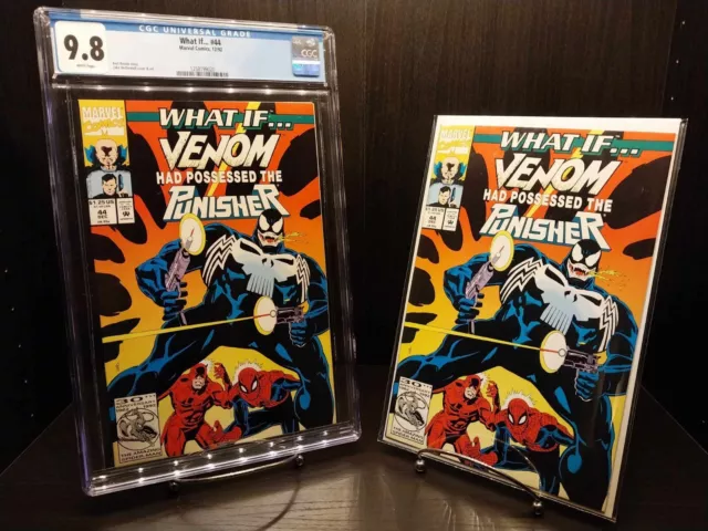 What if... #44 CGC 9.8 NM/M (1992) Venom Possessed The Punisher + Extra Copy