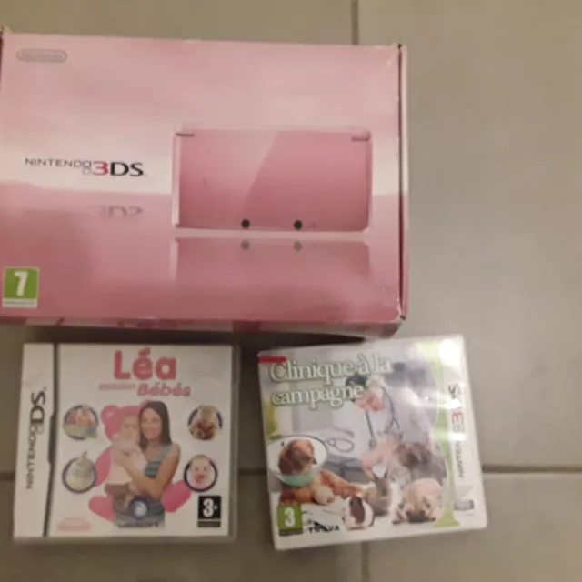 Console Nintendo 3DS + Accessoires  + Jeux