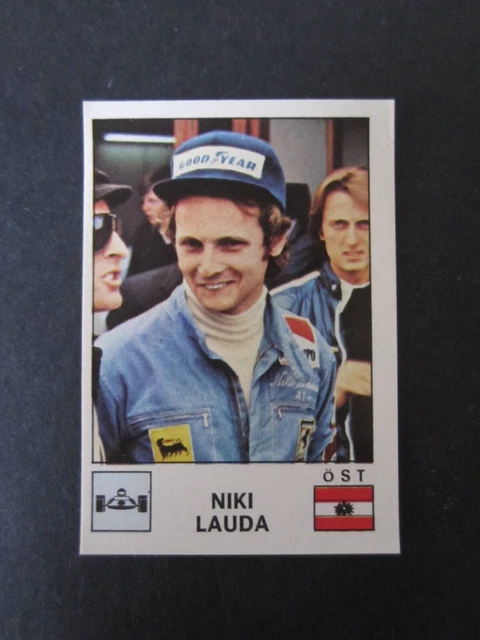 Niki Lauda - Image Panini Sport Vedettes 1974