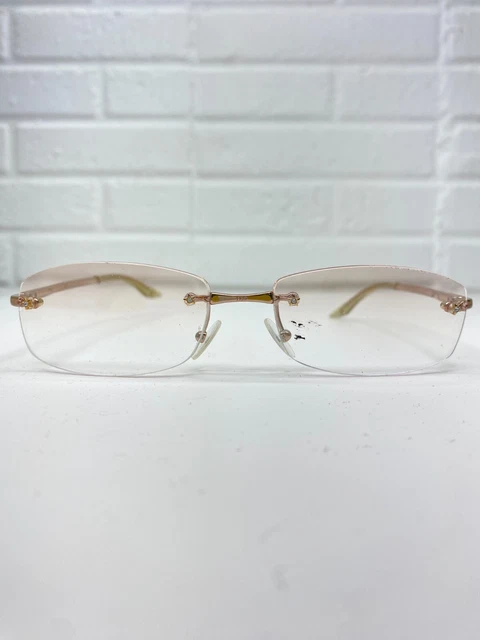 Christian Dior Eyeglasses Frames Gold Womens CD 3613/N 6Z5 53-16-130 18999
