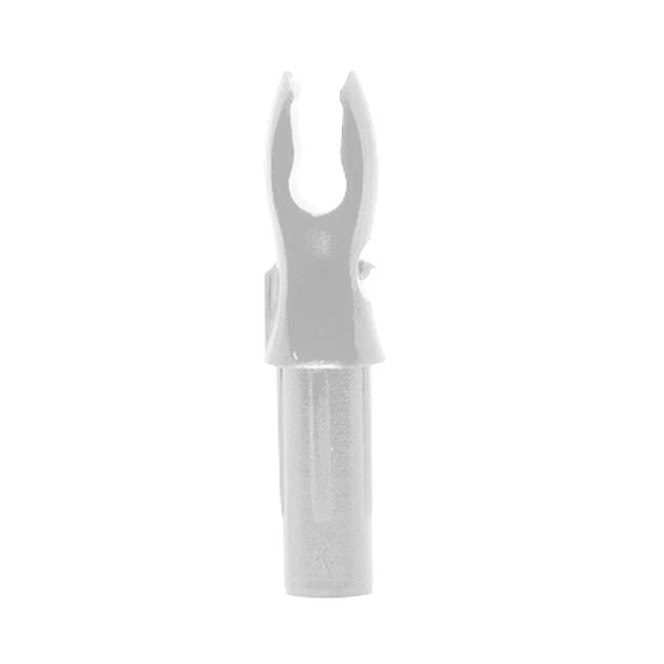 Bohning A Nock 12 Pack White 10151WH 5MM X Nock .204 ID 32071