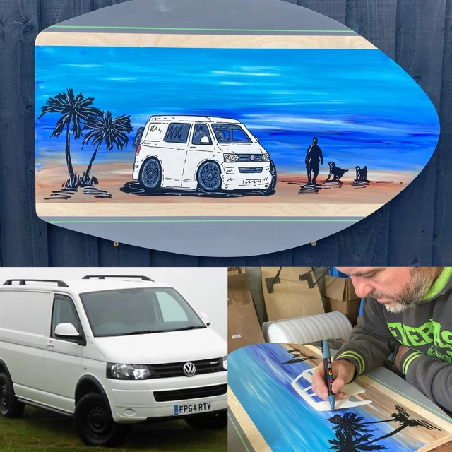 VW TRANSPORTER TABLE Top for Campervan Motorhome Caravan £130.00