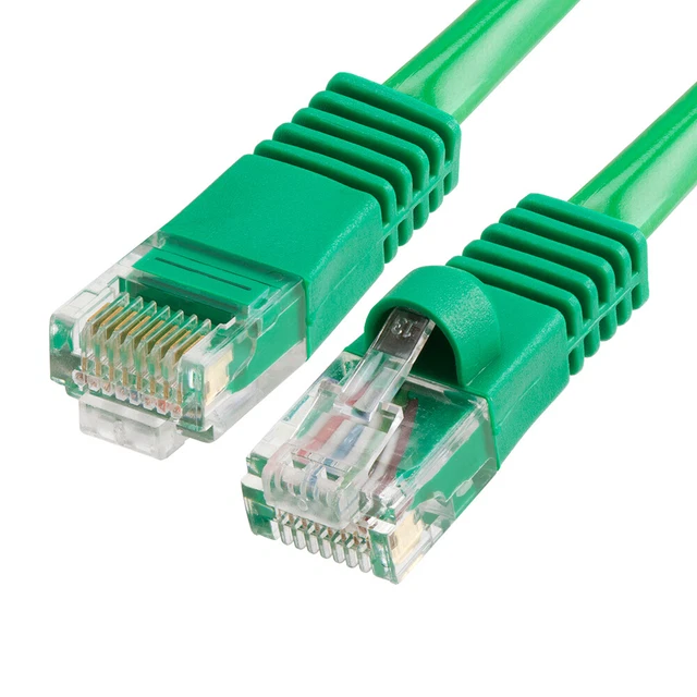 150FT Cat5e Ethernet Cable RJ45 UTP LAN Network Patch Cord 1Gbps 350 MHz - Green